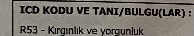 Ben bu raporu İş yerine nasıl verecem şimdi hocam🥹🥲