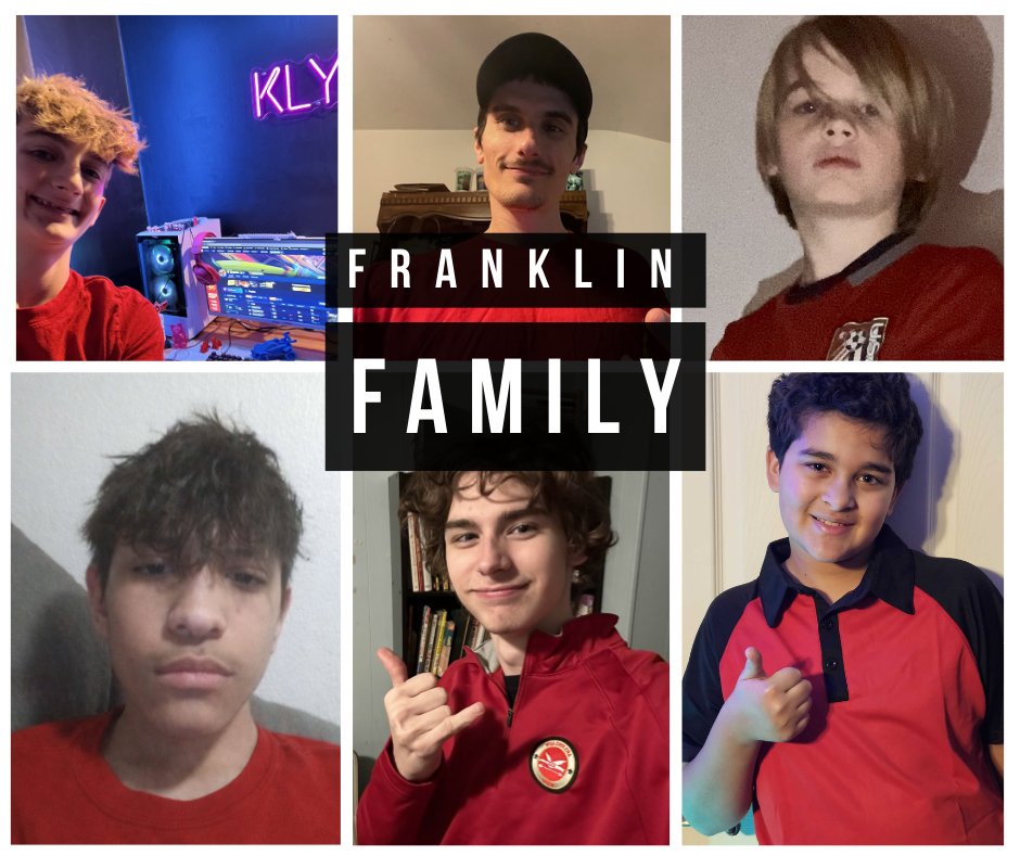 Wear Red for Charlie! ❤️ #XPLFranklin is rallying for his 10th bday. He's a hero facing cardiac challenges.  Thanks to our Franklin Family and Friends who all submitted their pictures wearing red to support Charlie McCoy!

Happy Bday, Charlie!