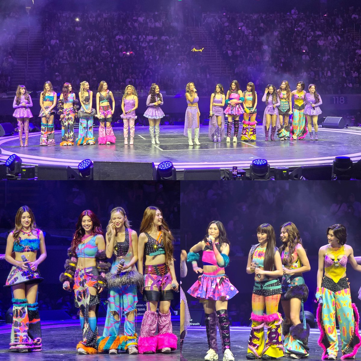 philconcerts's tweet image. BINI joins Sexbomb Girls for a historic performance of Halukay Ube.

By @NSYSHOWS