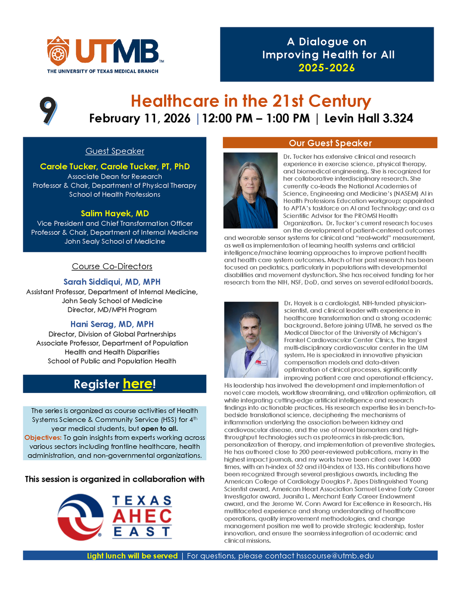 UTMB School of Public & Population Health tweet media