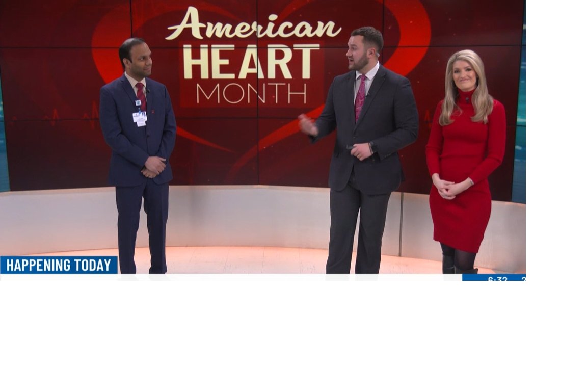 AHAIndiana's tweet photo. Great segment about heart health this morning on @14news. Thanks for wearing red! #WearRedDay https://t.co/sEeo7Xo0GE
