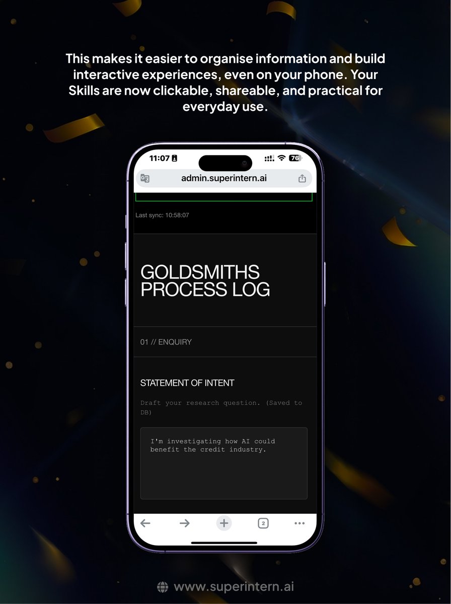 Super Intern tweet media