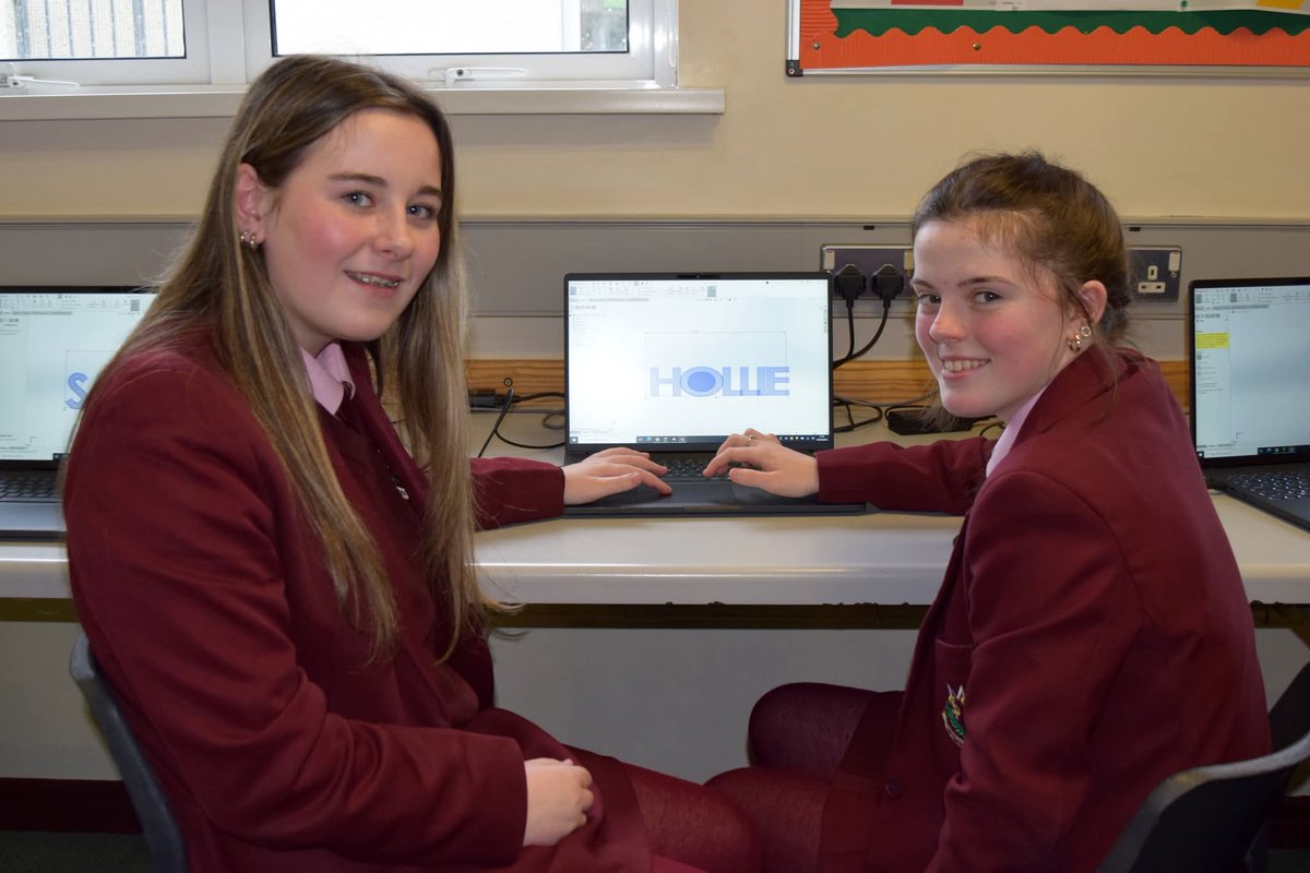 StMarysHSNewry's tweet photo. Year 11 Students have been using CAD Software called Solidworks to draw 3D models for 3D printing. This is in preparation for the manufacturing of their GCSE projects next year. The outcome was these beautiful keyrings. Well done girls. #DigitalWeek https://t.co/b5XWsXu1Pa