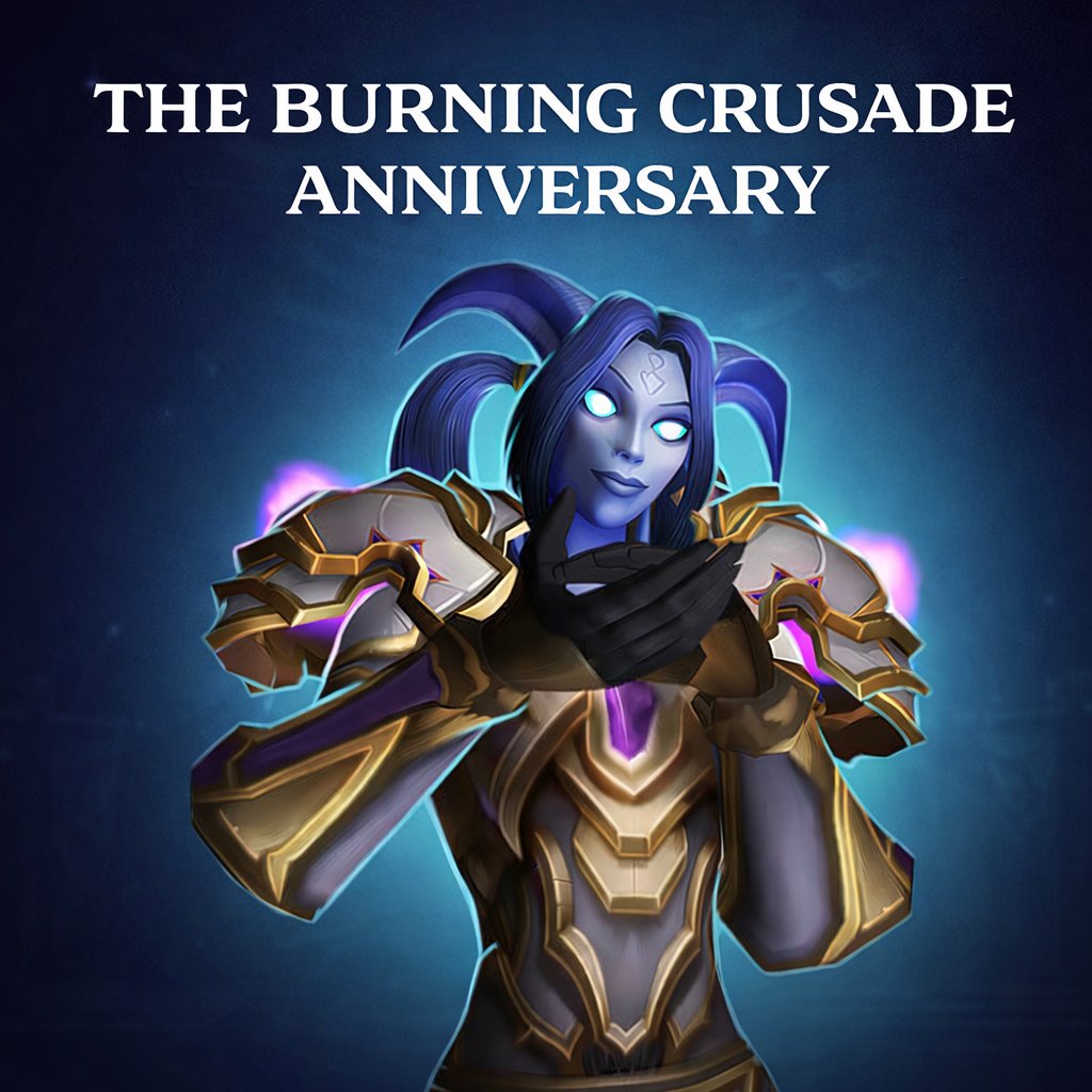 overgear_com's tweet image. The Burning Crusade Anniversary is live. 🔥
Ready for raids, dungeons &amp;amp; PvP in Outland?
📘 TBC Guides → overgear.com/guides/wow-cla…
⚔️ Boosting Services → overgear.com/games/wow-20th…
#WoWTBC #WoWClassic
