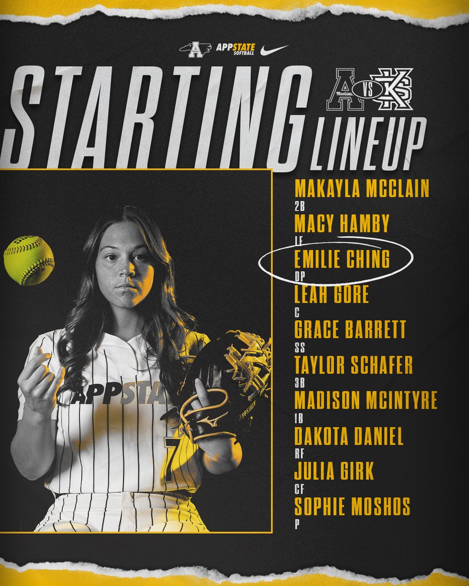 App State Softball tweet media