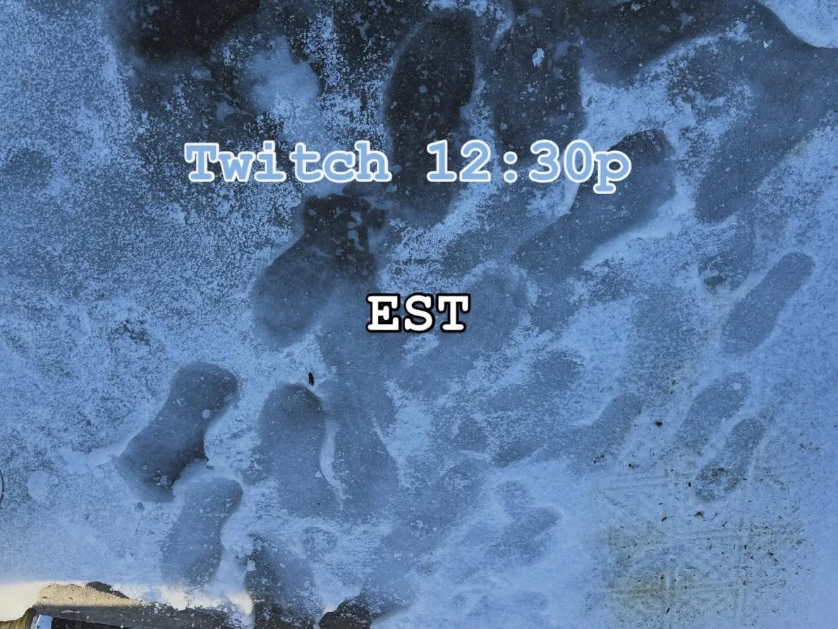 Back live on Twitch 

twitch.tv/raysir_xxfrat