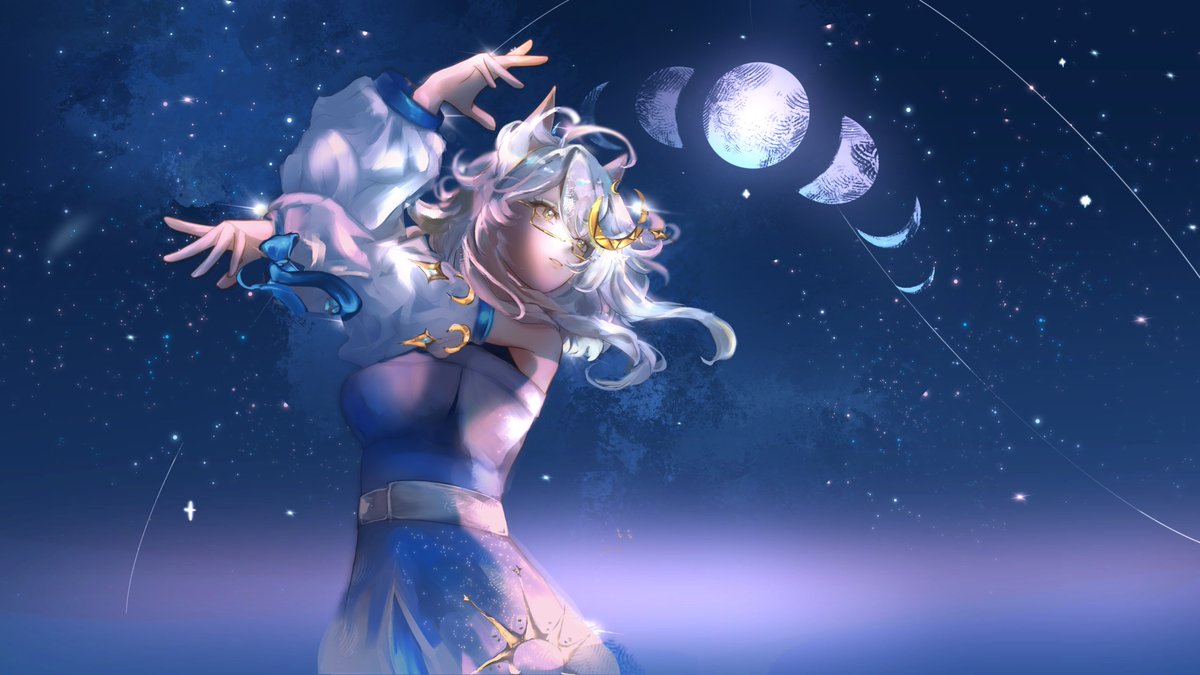 I cannot dance, but let's pretend that my vtuber persona can haha~ 🤣🤣🤣

-----------------------
Artist: @/yakusstyle 

Thank yooooou~!!!

#MikiiOnArt >> my new art tag that I'm hoping to use from now on hehe...