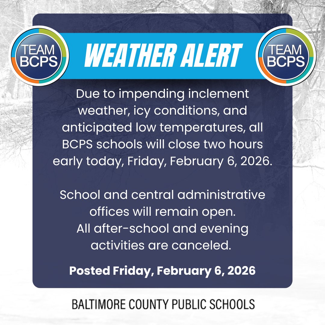 Baltimore County Public Schools tweet media