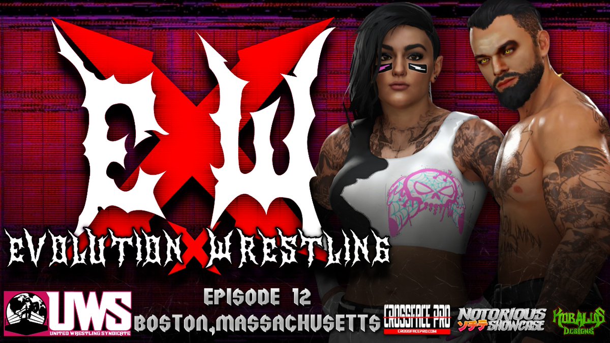 Evolution X Wrestling Episode 12 is set to premiere tomorrow at 5 PM EST, we look forward to blowin the house down in the Boston Garden!

youtube.com/watch?v=k1lzI9…