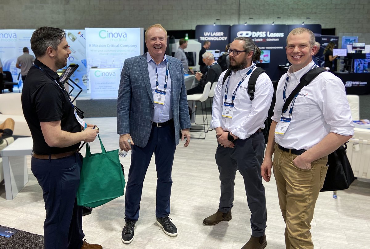 SterlingInds's tweet photo. Sterling Industries at MD&amp;M West 2026. #MedTechCommunity https://t.co/k5JfxZSgmT