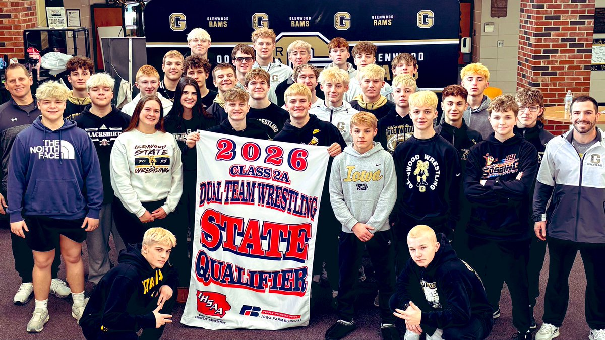 Best of Luck to the HS Wrestling Team at State Dual Team tomorrow. 

The Middle School sent them off earlier this morning w/ school walk through.