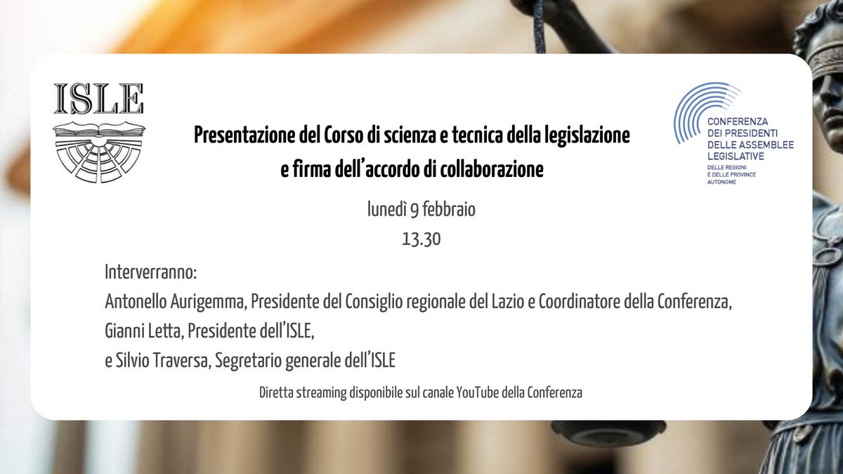 Conferenza Assemblee Legislative delle Regioni tweet media