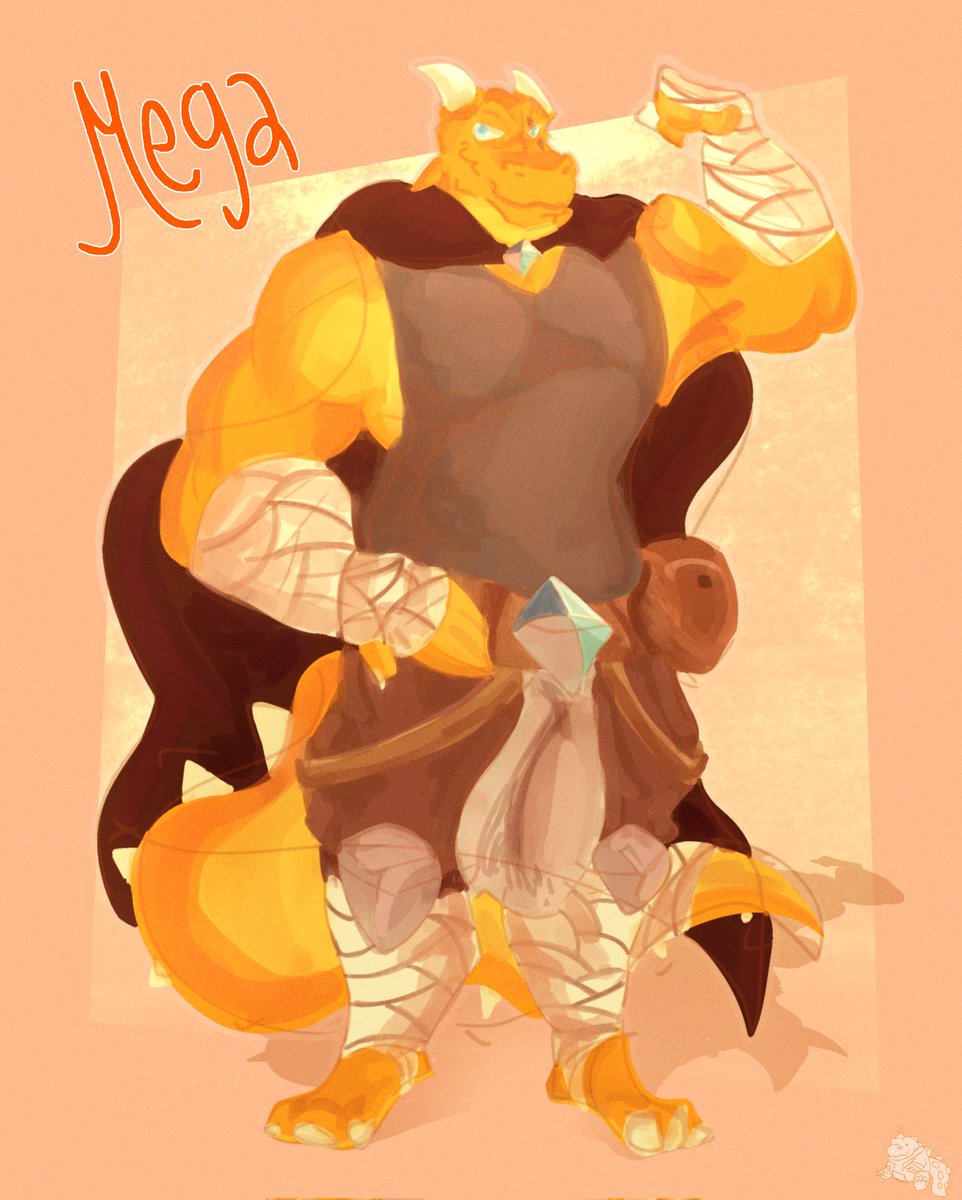 Omg es <a href="/El_Mega_Dragon/">Mega 🐲</a> 🐉✨

Quick one while i work on other artworks 🐊