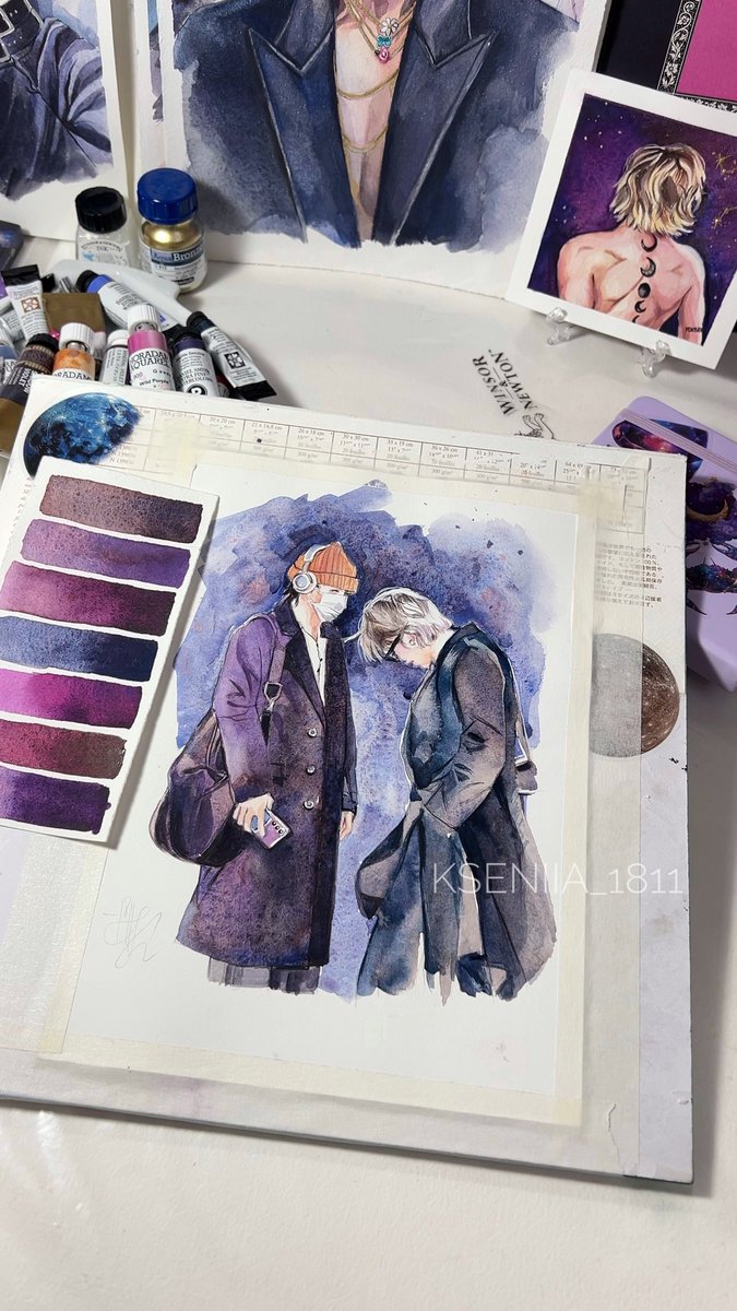 KSENIIART_1811 โฌโญโญโฌโท๐ BTS/Shinee๐๐๐บ๐ฆ tweet media