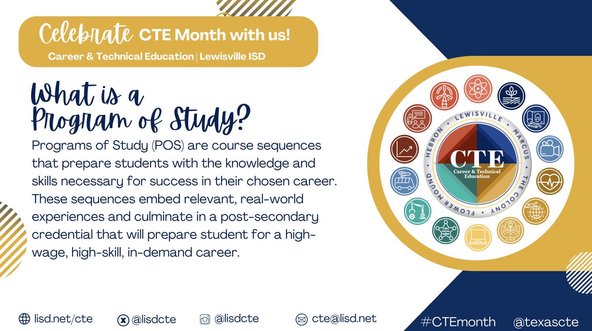 Career & Technical Education Lewisville ISD tweet media