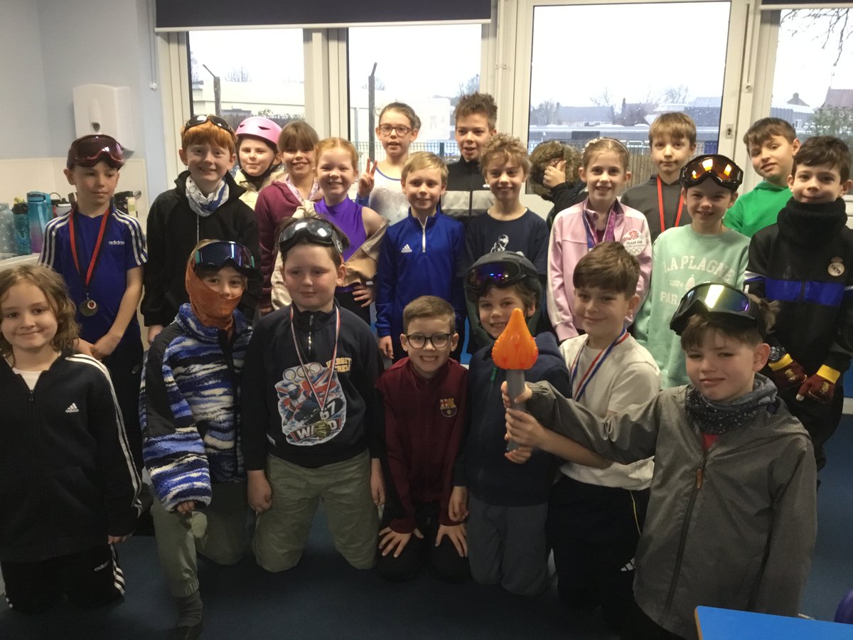 We have had a super non-uniform day in tribute to our Winter Olympians!