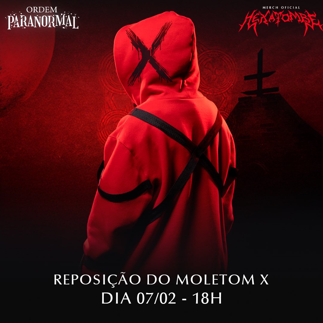 OrdemLoja's tweet photo. MOLETOM X https://t.co/GPzJMgcMiW