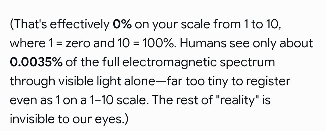 The suppression of reality.