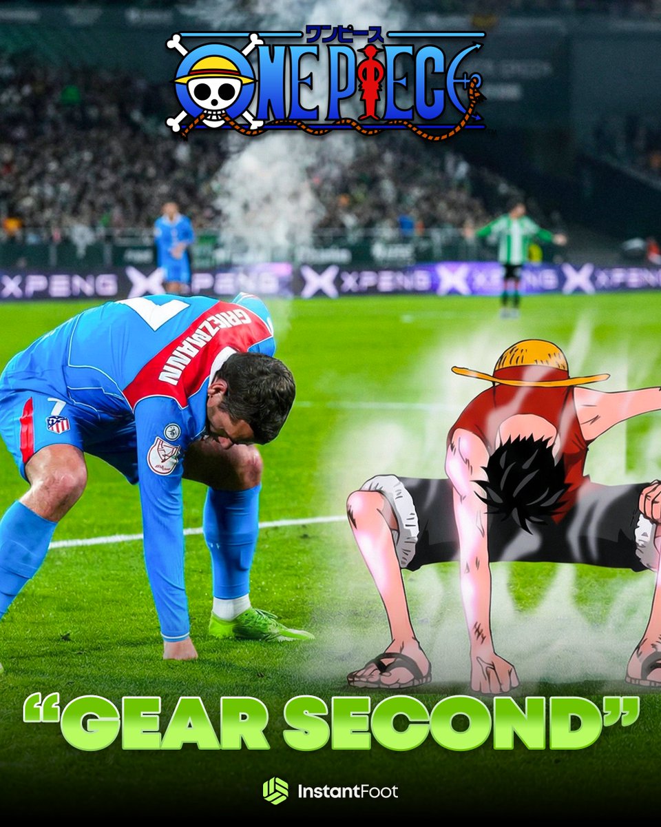 lnstantFoot's tweet photo. 😁Antoine Griezmann qui célèbre en imitant Luffy de One Piece ! 🇫🇷 ⚡️ 🇯🇵

« 𝗚𝗘𝗔𝗥 𝗦𝗘𝗖𝗢𝗡𝗗 » 👊 https://t.co/iCco4US5C4