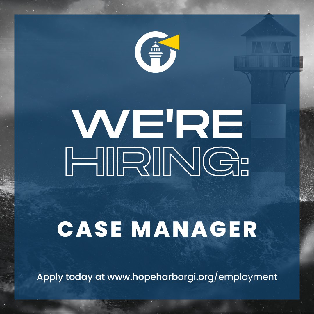 🌟 Join Our Team 🌟

Hope Harbor is hiring for a Shelter Assistant and a Case Manager.

We’re looking for reliable team members who are passionate about serving and supporting our community. If you’re dedicated to making a meaningful impact, apply today!

hopeharborgi.org/employment