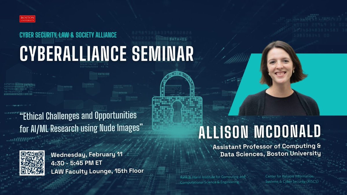 Hariri Institute for Computing, Boston University tweet media