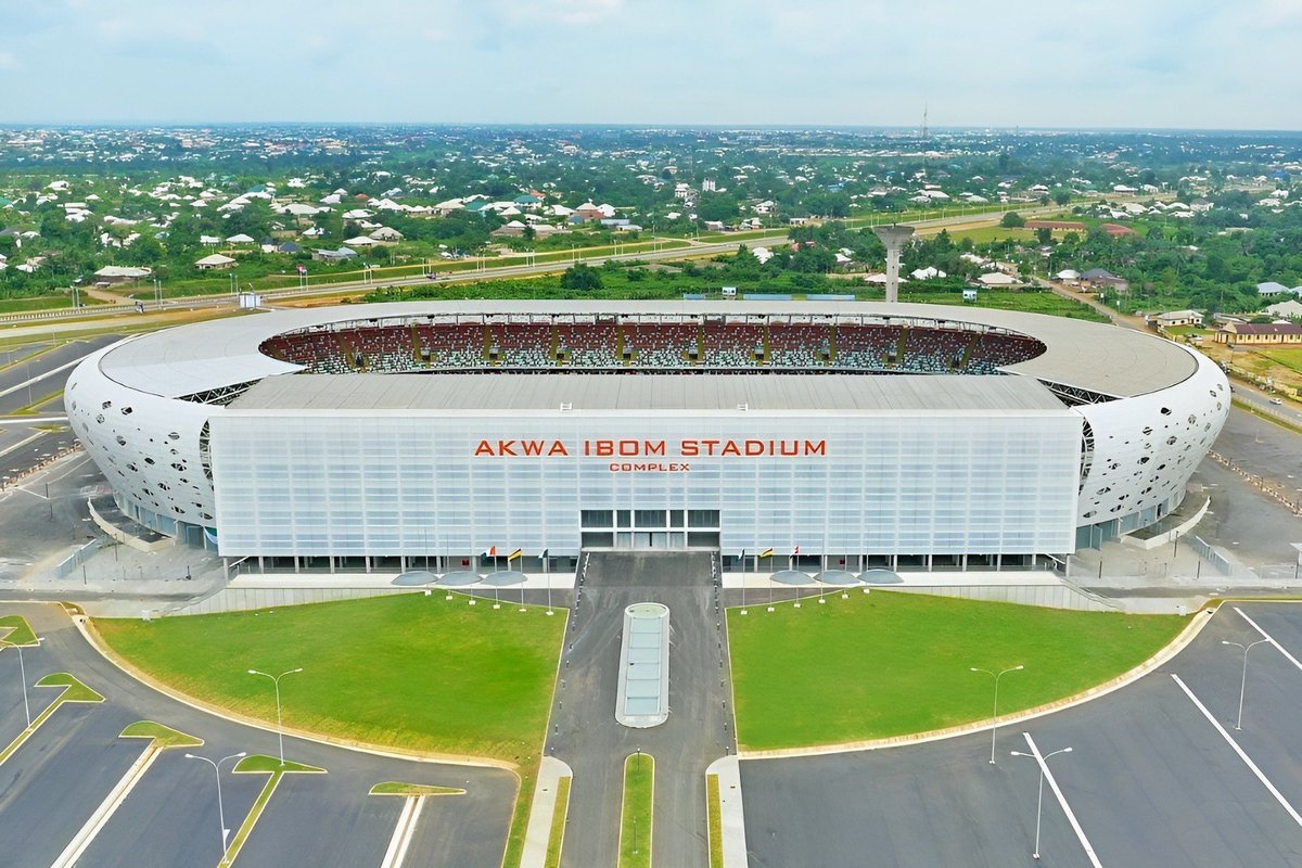 Akwa Ibom State has the best and cleanest roads in Nigeria 🇳🇬

The 21-storey Dakkada Towers was opened in 2021.

Godswill Akpabio International Stadium in Uyo is the only FIFA accredited stadium in Nigeria

The state has its own airline, Ibom Air which is Africa's first sub