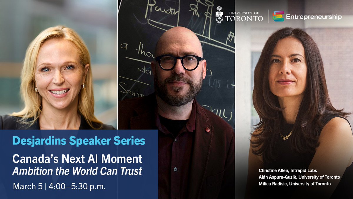 University of Toronto Entrepreneurship tweet media