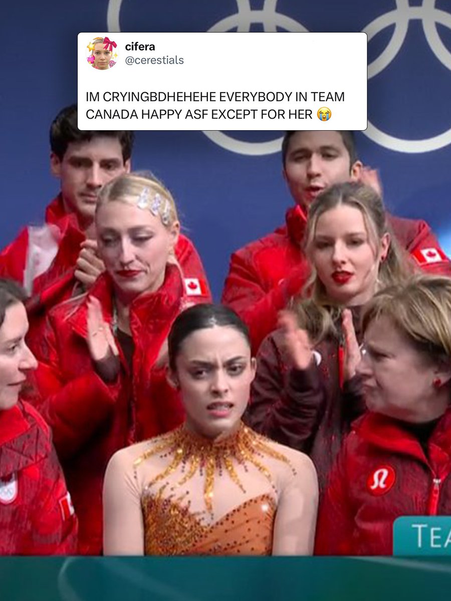 Internet reacts to Canada's 5th-place standing in team figure skating after day 1⛸️🇨🇦