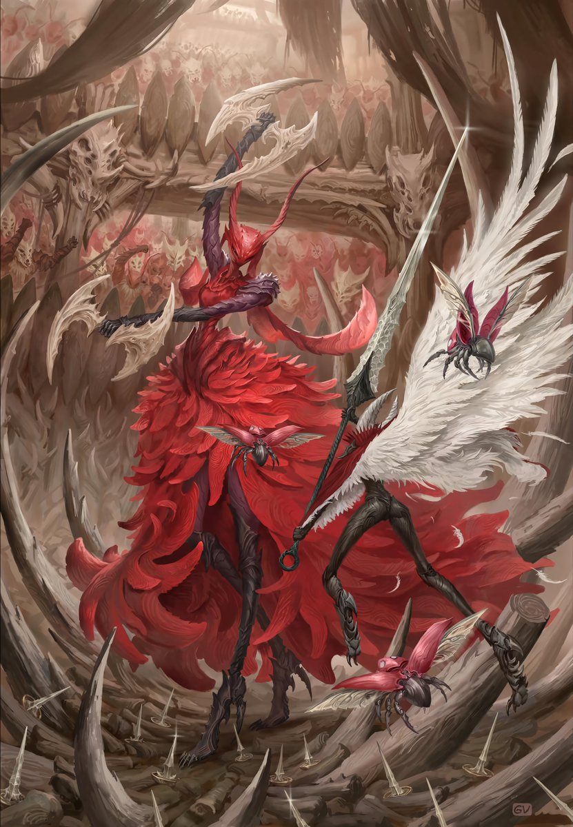 #Illustration│Hollow Knight: Silksong ― "Dance with me…" 💃🎻

Artist: George Vostrikov