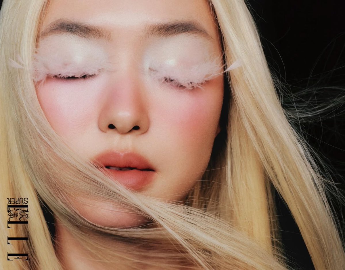 chen estelle for superELLE china photographed by wei huan and styled by oliver hu