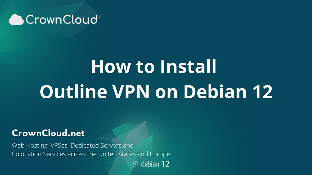 crownclouds's tweet photo. Want a simple, self-hosted VPN solution?

Set up Outline VPN on Debian 12 for fast, encrypted access:

Full tutorial:
https://t.co/srvIqm6QKy

#VPNServer #OutlineManager #DebianLinux #SysAdmin https://t.co/wAJUlBurCh