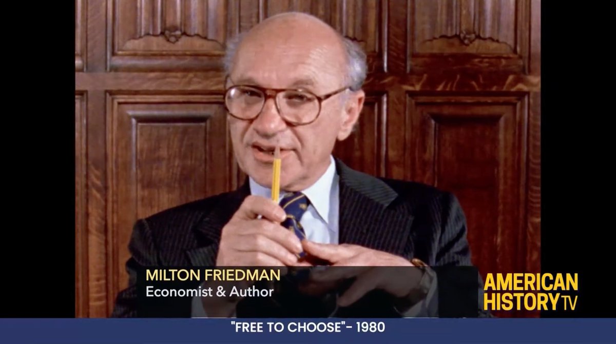 Remember when Milton Friedman would go around and explain basic economic principles clearly and broadly to the public? We need more of that. 

Otherwise we're left with public intellectuals who talk about economics for *decades* without knowing even the basics. 

<a href="/R_Thaler/">Richard H Thaler</a> doing