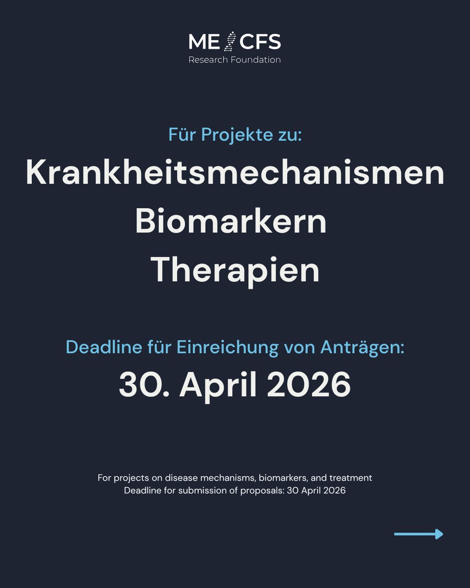 ME/CFS Research Foundation tweet media