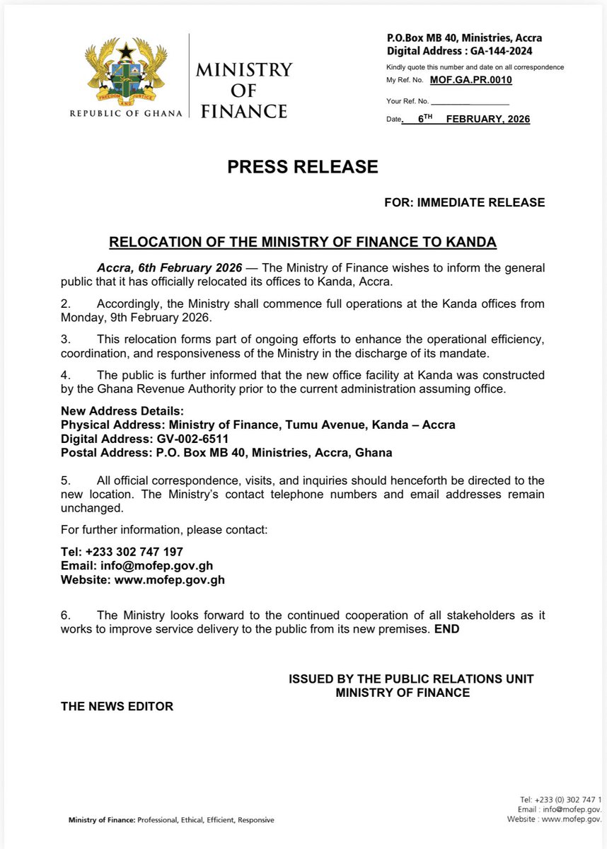 Relocation of the Ministry of Finance to Kanda