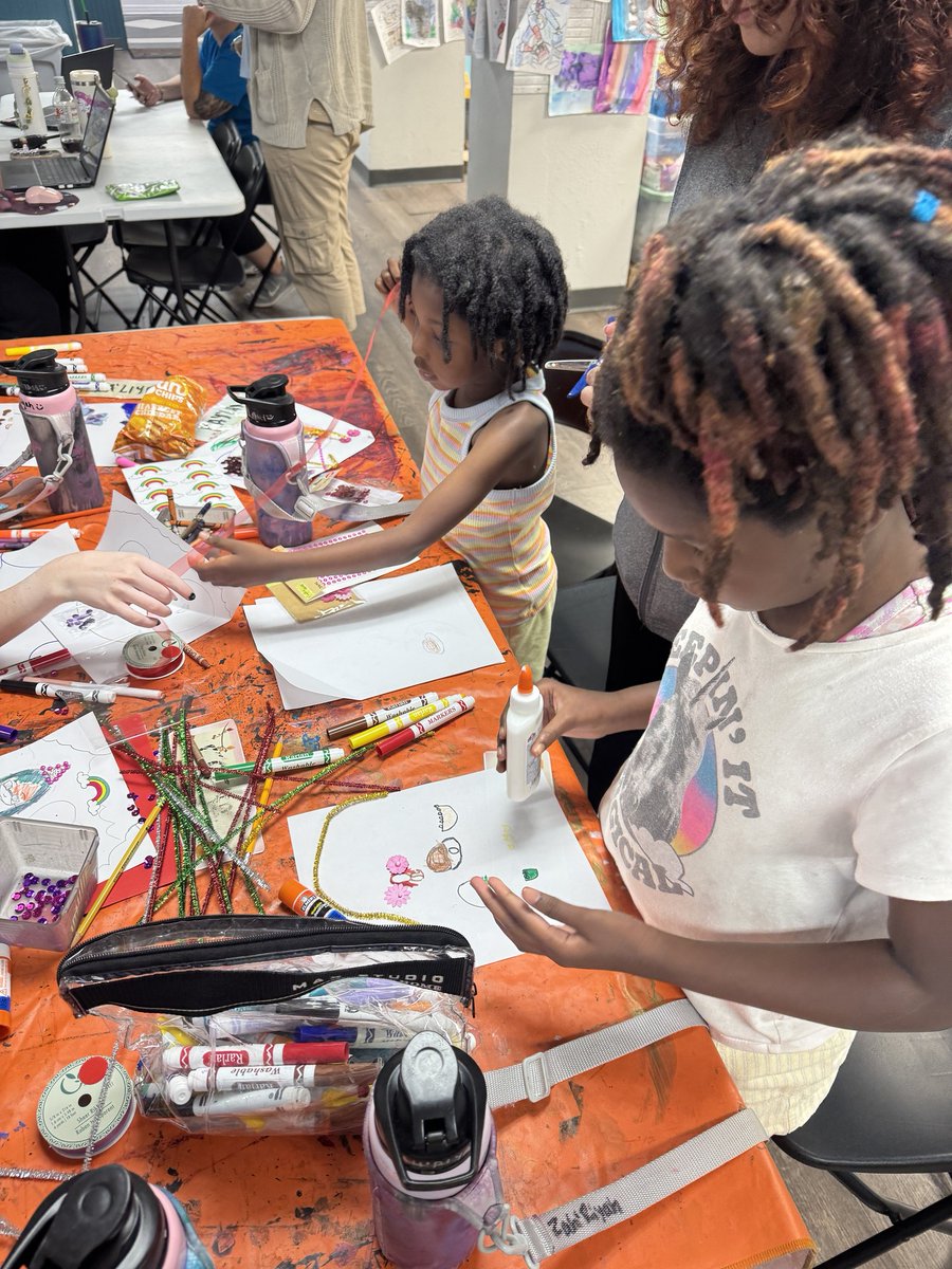 Focused minds, colorful creations, endless imagination at work ✂️🖍️🌈