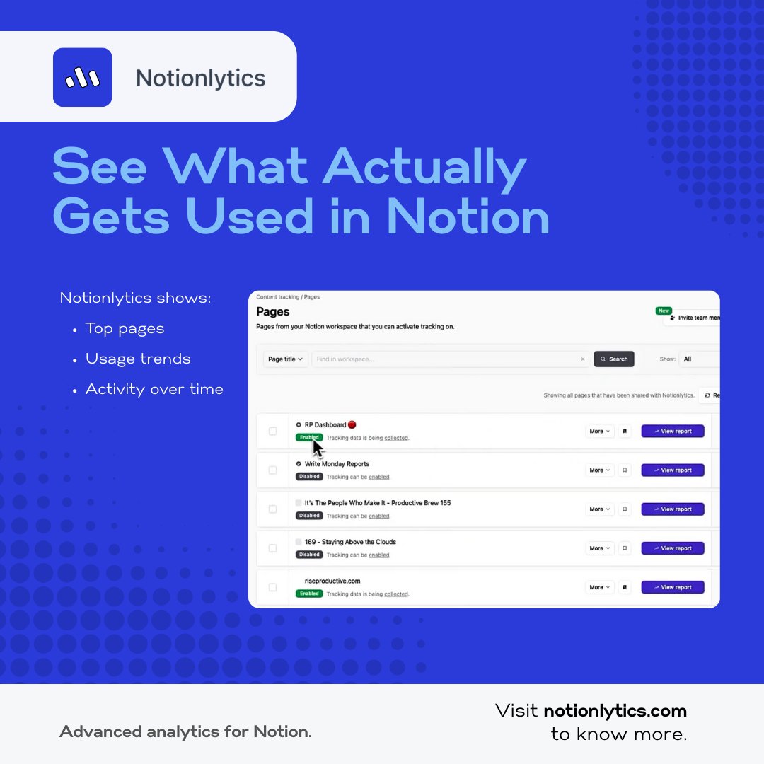 Notionlytics 💫 tweet media