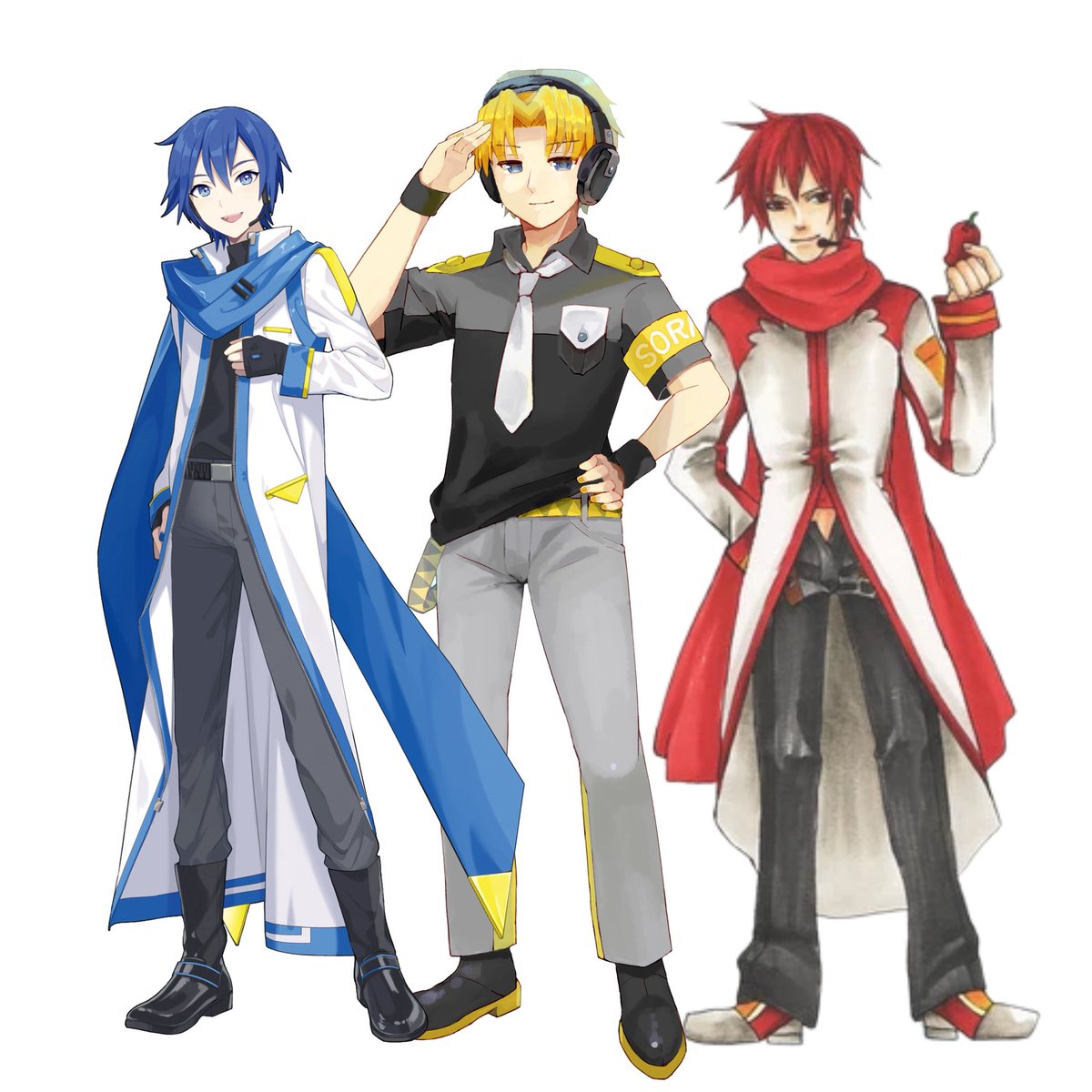 amema003's tweet photo. You've heard of Triple Baka.
Perhaps you've heard of Triple Chiteki.
Now get ready for this trio: https://t.co/mgQNufCHiu