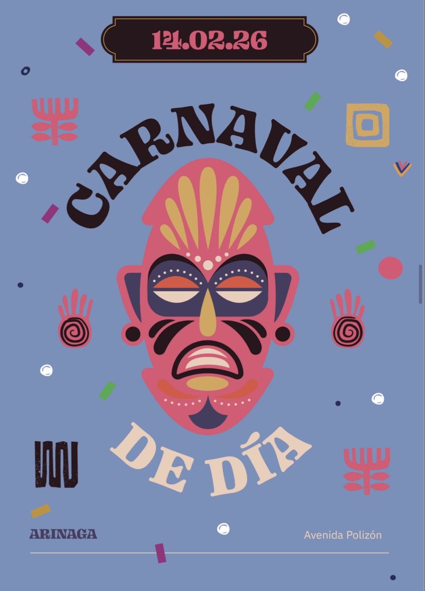 #Carnaval2026|| Programa del Carnaval De la Villa de Agüimes 2026, dedicado a "África, un continente de colores", con actos del 30 de enero al 1 de marzo.
facebook.com/share/p/1DUBCN…
#CarnavalAgüimes #Agüimes #GranCanaria #CanariasVive #CarnavalCanarias