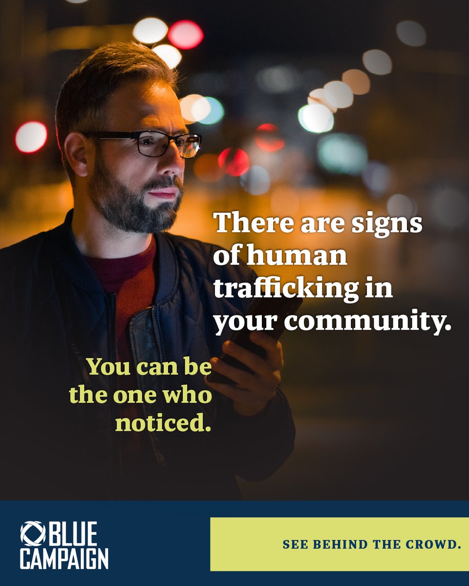 DHS Blue Campaign tweet media