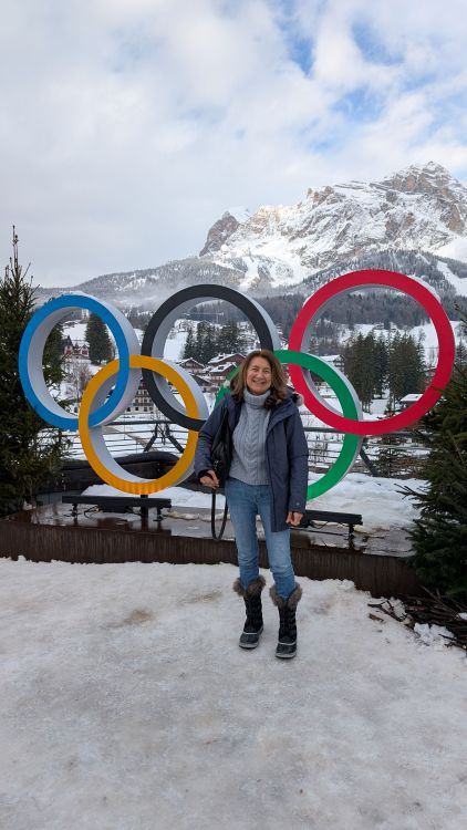 CiaoNico's tweet photo. In #Cortina, vor der #Eröffnung der Olympischen #Winterspiele #Milano #Cortina 2026 😊 https://t.co/CWLr0VKlr6