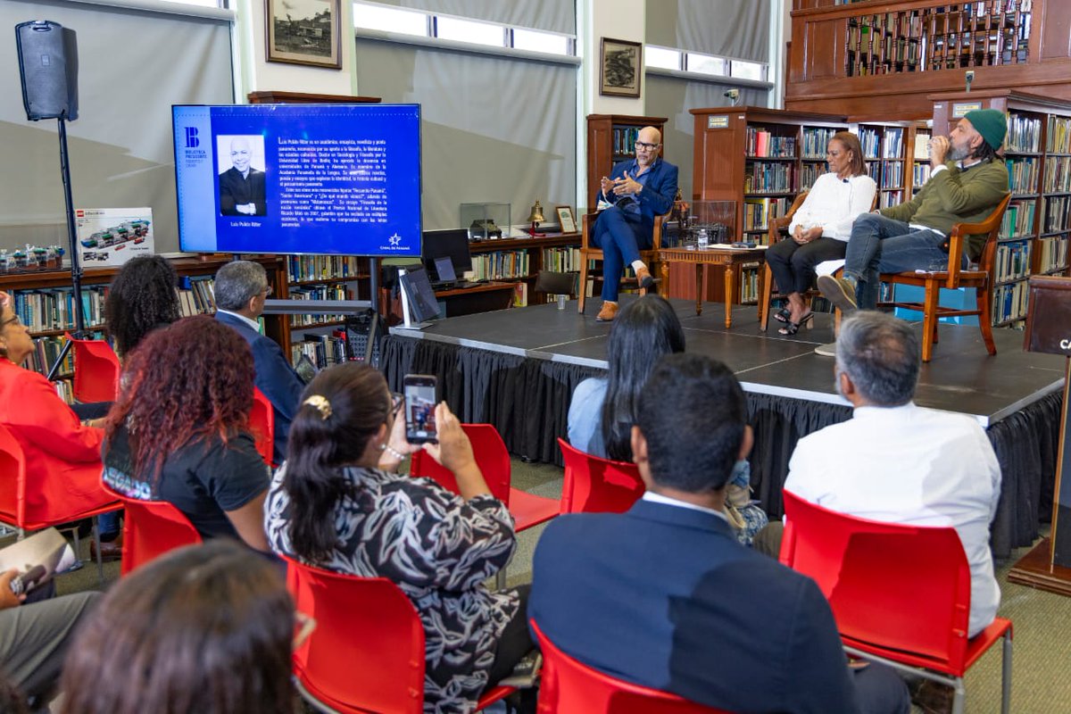 Edescarriada's tweet photo. Presentación libro 

Curundú de Joaquín Beleño C

Participantes 

Nimia Beleño 
Luis Pulido Ritter
V.A. Mojica

5 de febrero de 20266

Fotos | ACP https://t.co/bXwbyZzJnR