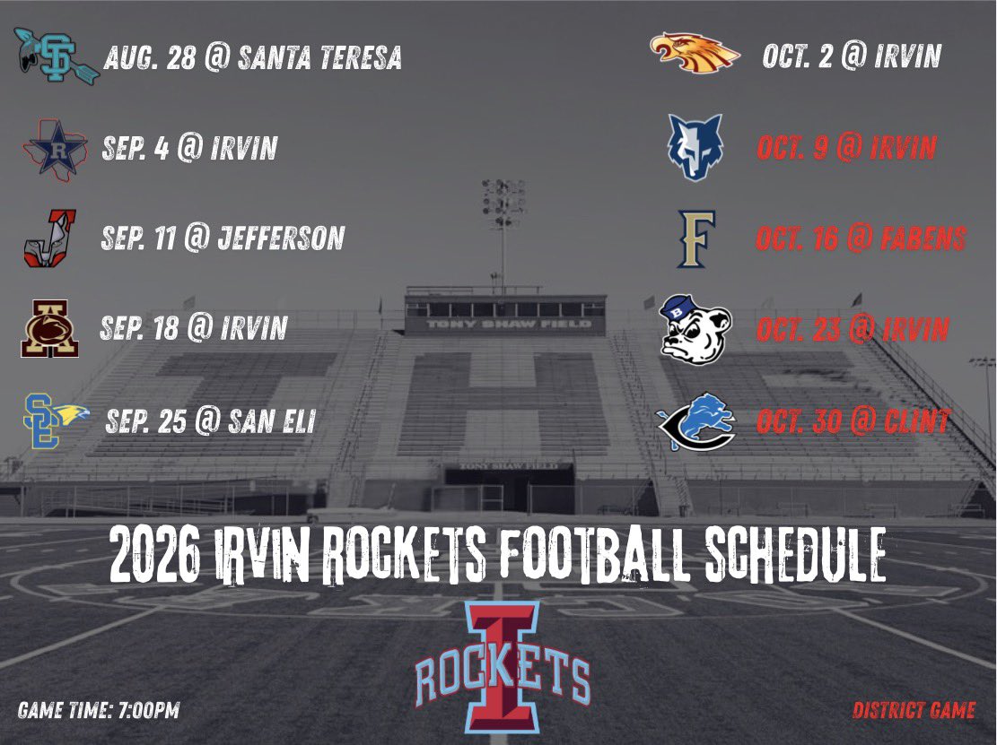 IrvinRocketftbl's tweet photo. 2026 Season Loading… 🚀 https://t.co/ol82wEE0Vf