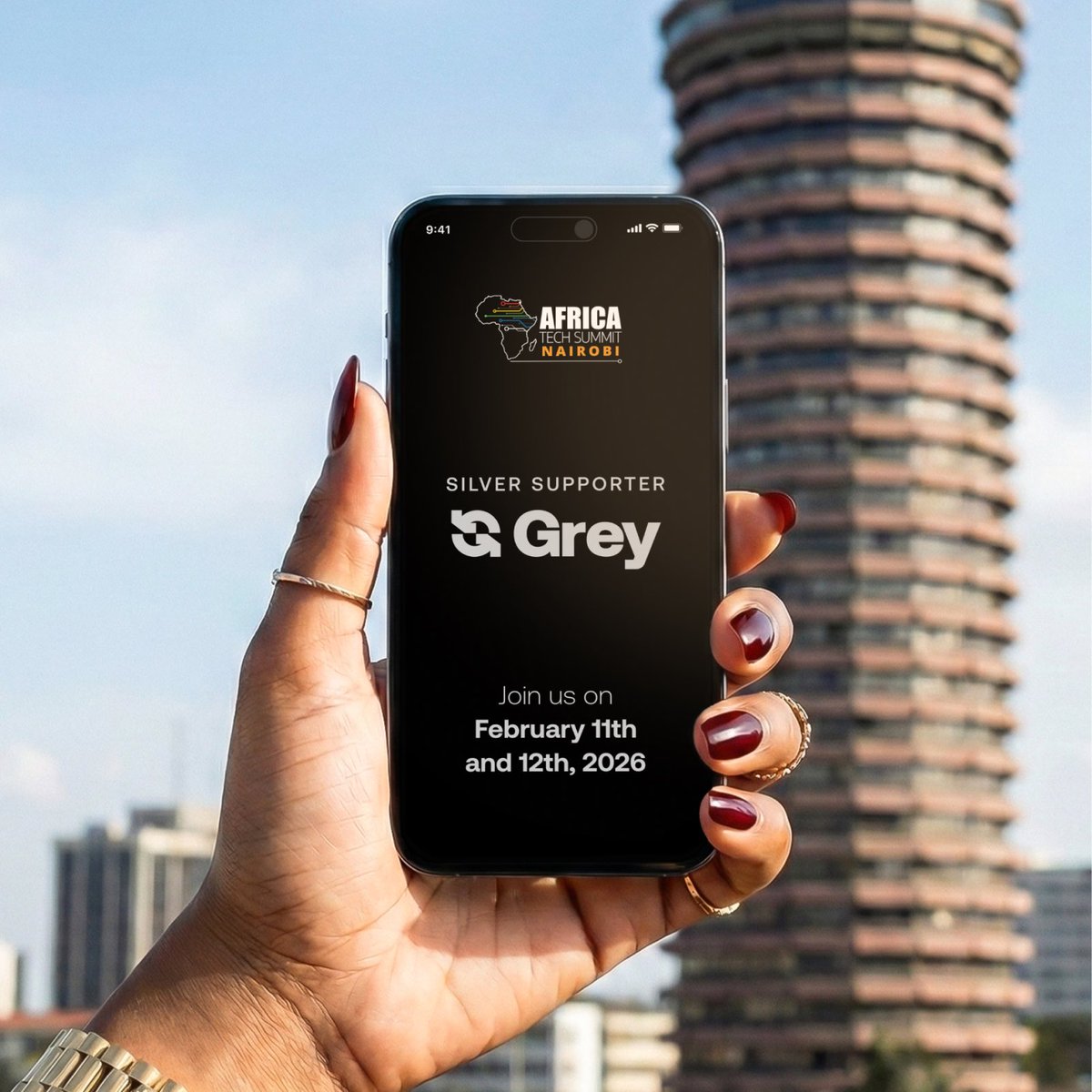 greyfinance's tweet photo. Grey is proud to be a Silver Supporter at @AfricaTechSMT, Nairobi 🥳

On Feb 11th, we’re taking the stage to talk talent, trade, and Africa’s growth.
If you’re at ATS Nairobi, join our sessions and come say hi at our booth.

#ATSNBO #AnywhereWithGrey https://t.co/EmLApAMJX1