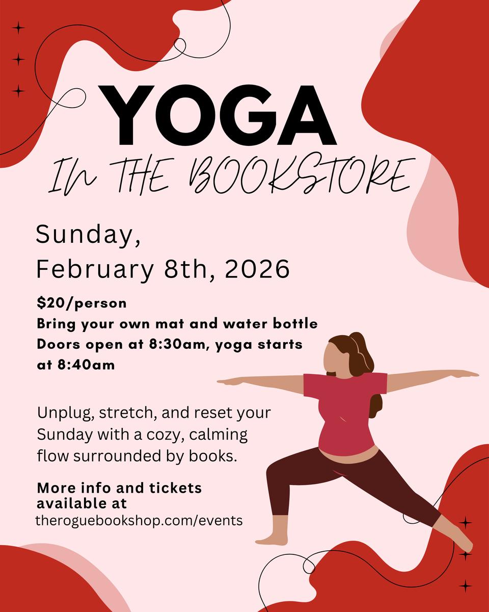 Finding zen in the bookshop! Join the yoga session at The Rogue Bookshop on Feb 8th from 8:30 AM to 10:00 AM. Enjoy a $20 all-levels flow and stay for tea and book talk. Experience the best of Beloit and stay in our nearby suites.

hil.tn/82kx9t

#YogaVibes #VisitBeloit