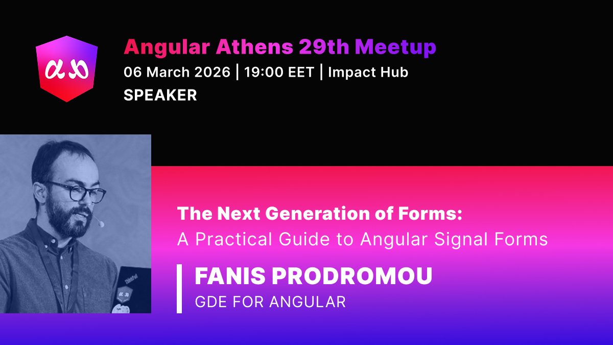 AngularAthens tweet media