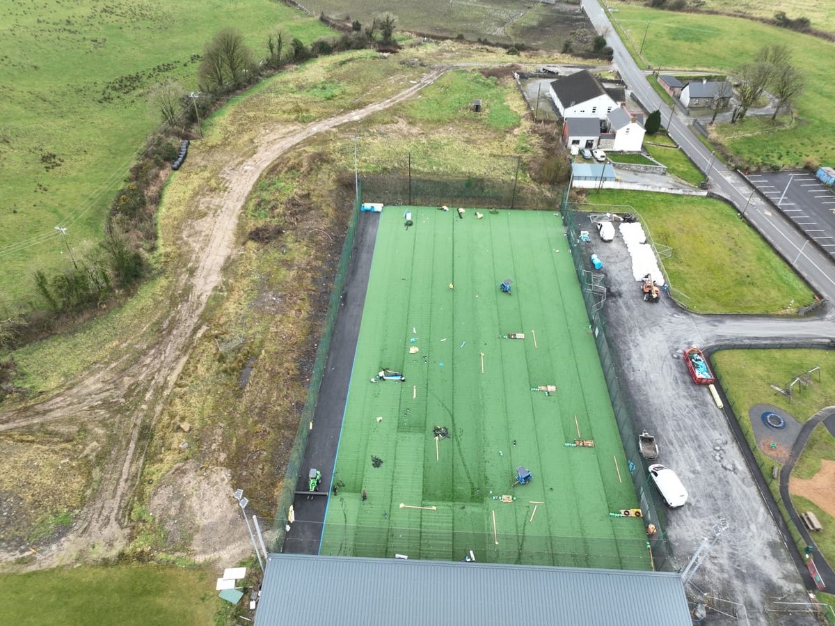 PST_Sport's tweet photo. Almost green at @cappataggle in Galway 💪🔴⚫️

#YourPitchOurPassion https://t.co/6IWyMteBXG