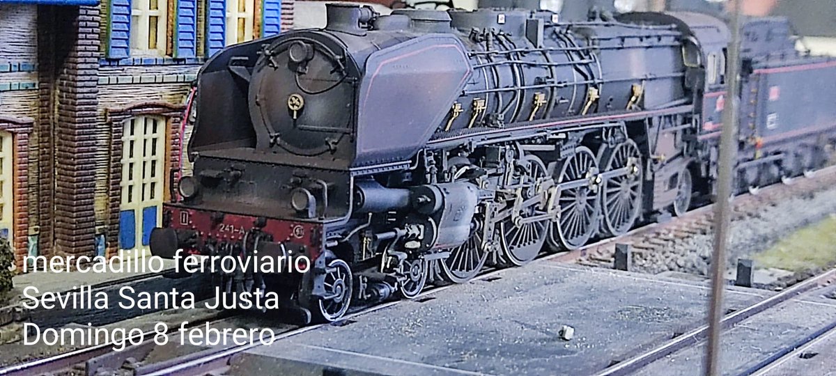 infoasaf's tweet photo. El próximo domingo 8 de febrero se celebrará el mercadillo ferroviario de Santa Justa en su horario de 10:00 a 13:00 horas. El Ferrocarril del Alamillo estará cerrado porque el Parque está reparando los destrozos ocasionados por la borrasca Leonardo. Disculpen las molestias. https://t.co/pL9kN6hzn9