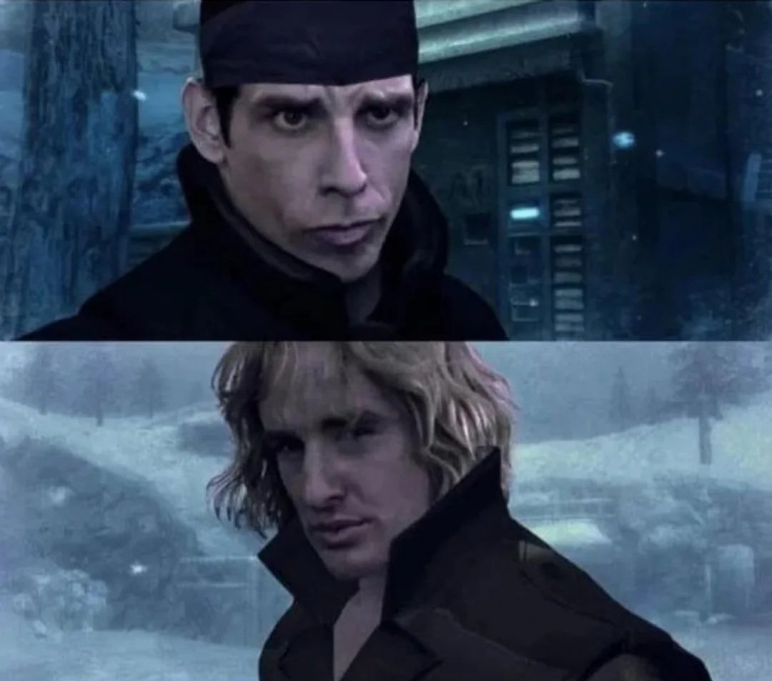 Whoever made this edit ruined my life bc now this is the face that comes up everytime I think of MGS1 Snake. He canonically looks like this to me now.