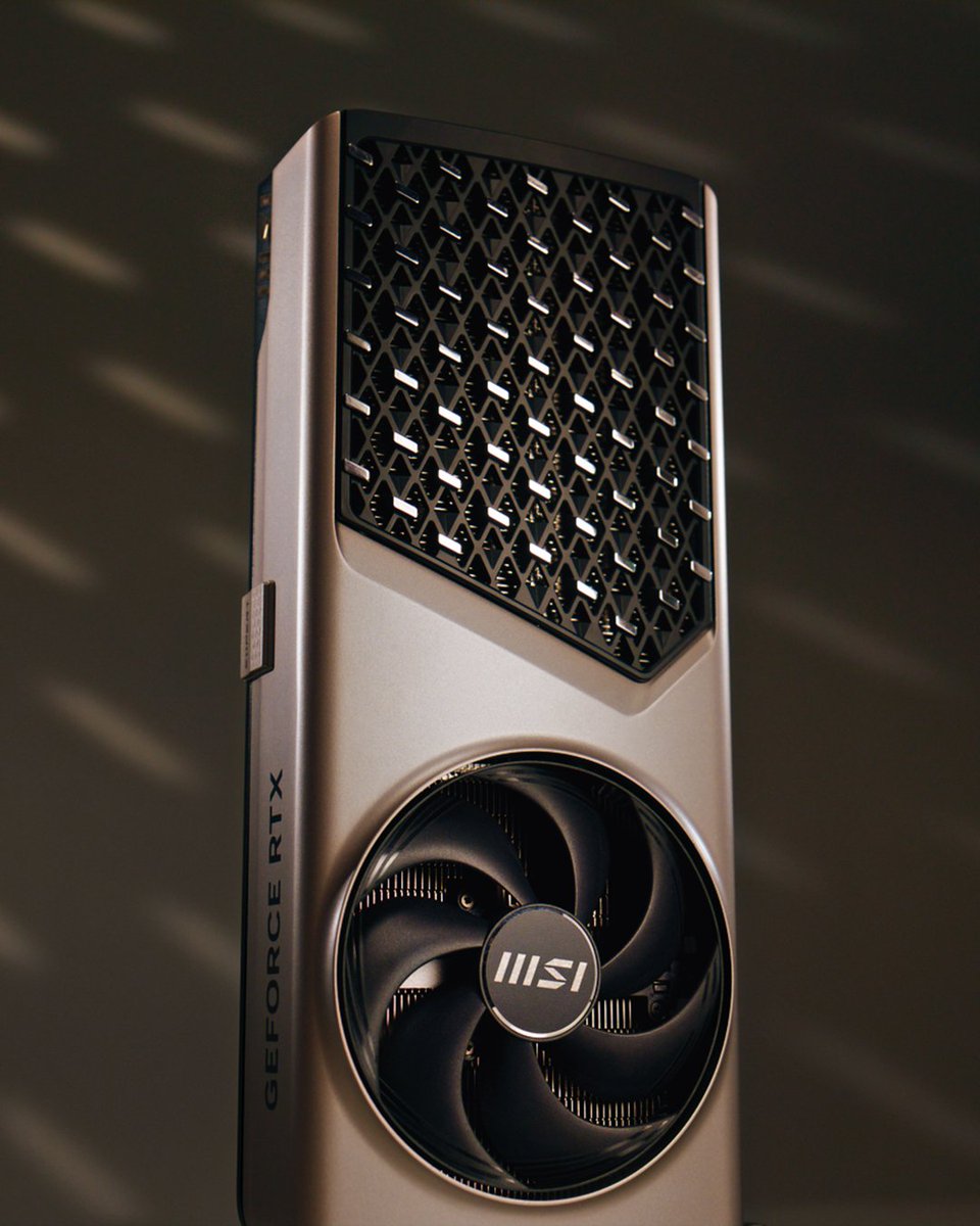 msi_polska's tweet photo. RTX 5080 EXPERT zgarnia CES Best of Innovation 2026 🏆
I spójrz tylko na nią… naprawdę można się dziwić jurorom? 😉
Kto powiedział, że trzeba wybierać między designem a czystą wydajnością?
Seria EXPERT udowadnia, że można mieć jedno i drugie ✨
#CES #msiEXPERT #BestGraphicsCard https://t.co/ZcOWvzN1qF