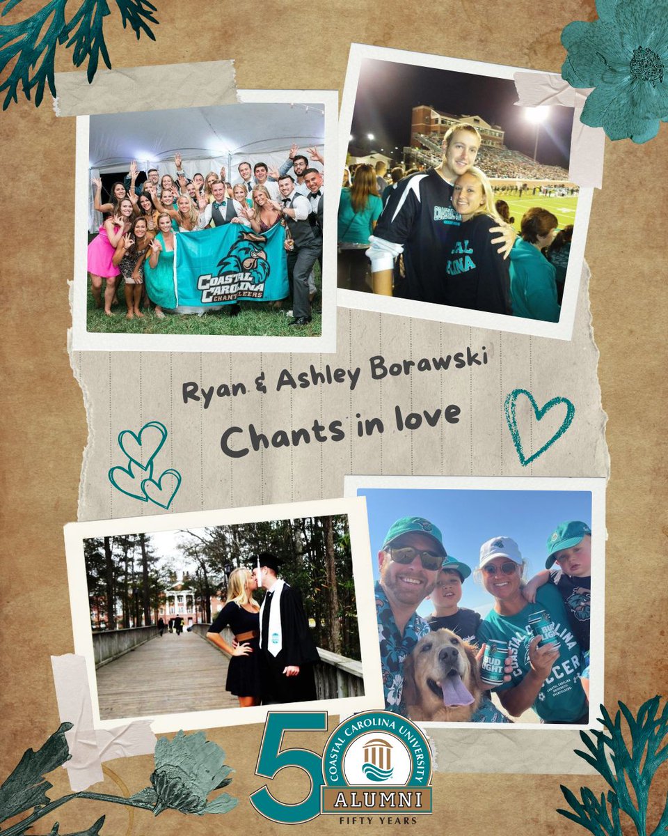 From a chance meeting in 2009 to a growing family today. Ryan ’12 &amp; Ashley ’13 Borawski’s CCU love story includes soccer games, broadcasts, two sons, one more on the way, and a lifelong connection to CCU!